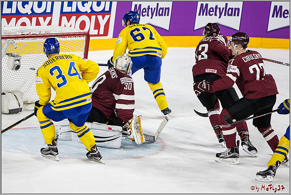 IIHF WM 2017, Schweden - Lettland, 11.05.2017